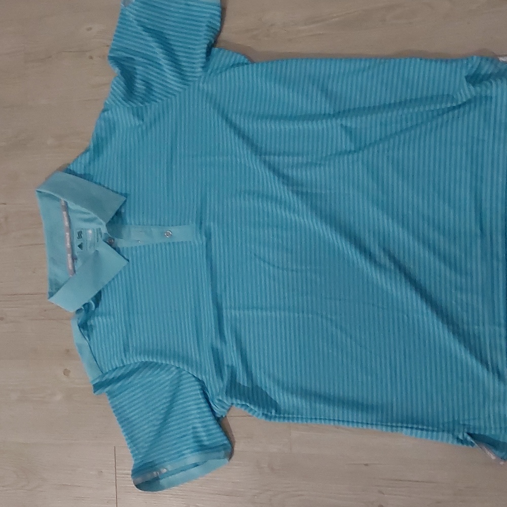 Adiddas  Mens Golf Climachill Solid Club Polo Shirt